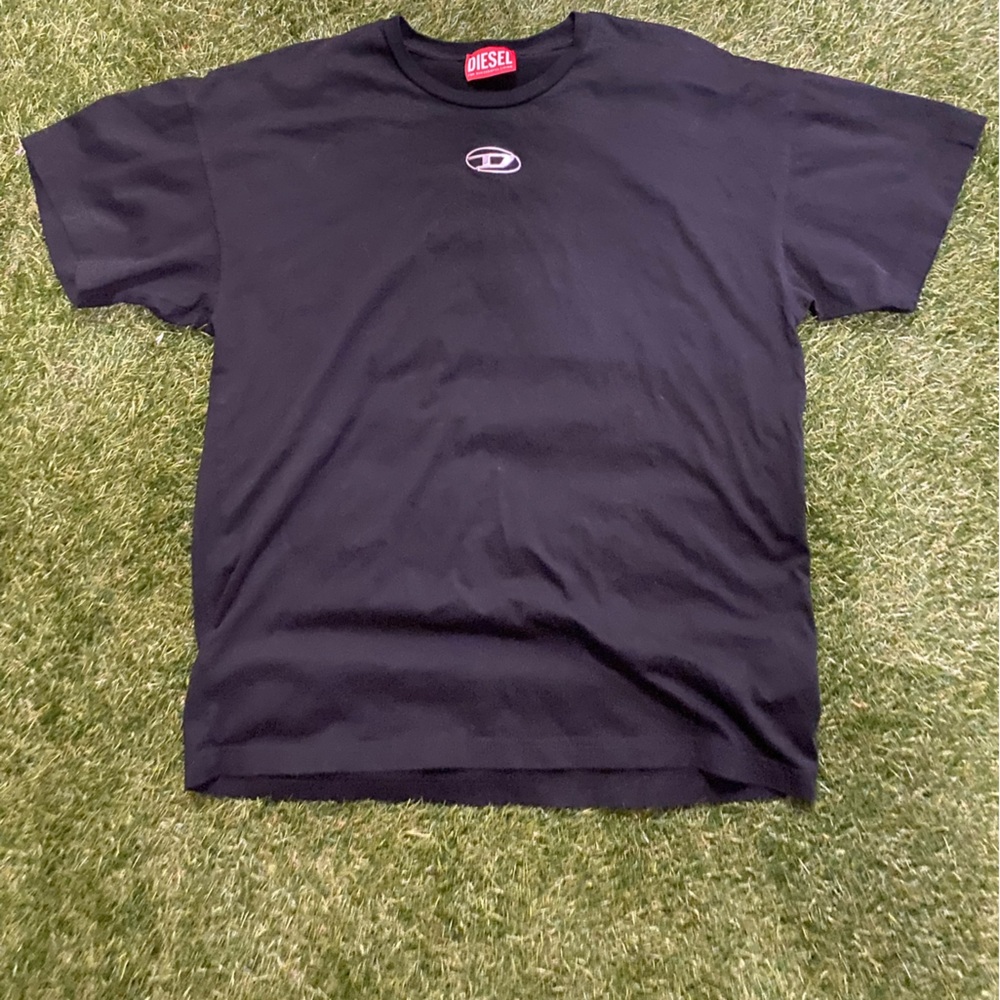 Diesel Classic Black Short Sleeve Tee